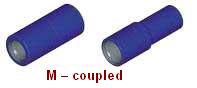 Adapters M  coupled